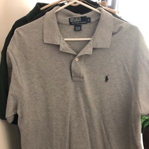 Lot of 4 men’s L polo shirts
